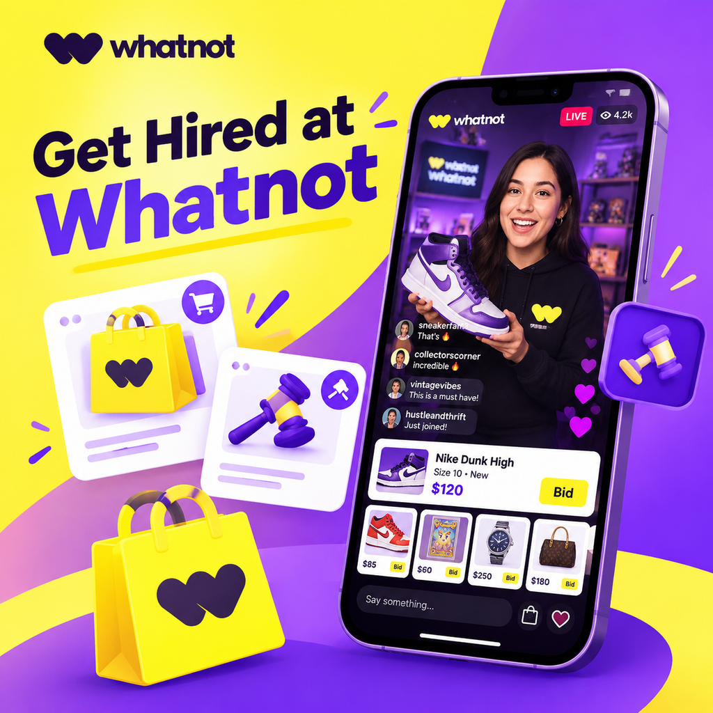 Want to Get a Job at Whatnot, the Buzzy Live Shopping App? Be Prepared to Answer This Series of Questions