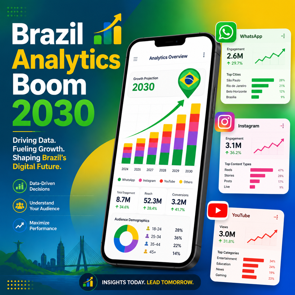 Brazil Social Media Analytics Market Size & Outlook, 2030