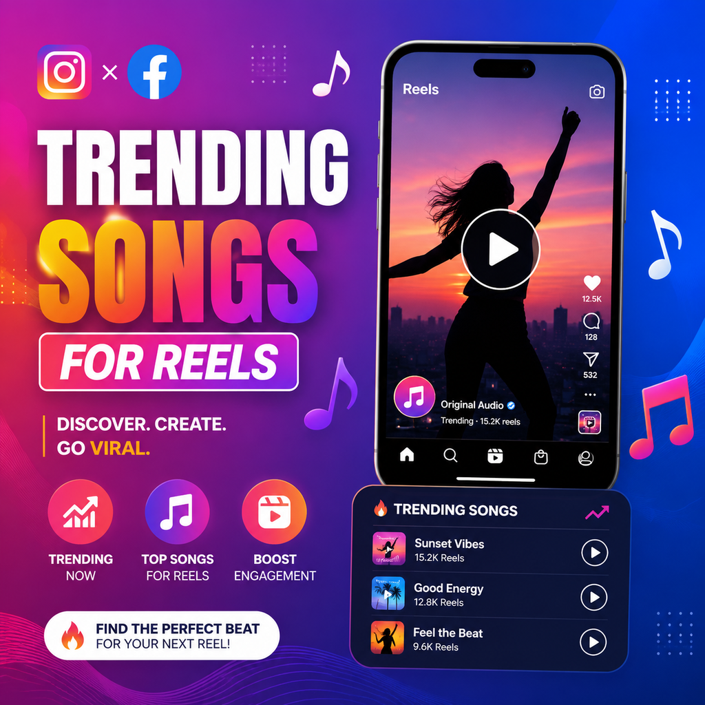 Here are some trending songs for Instagram and Facebook