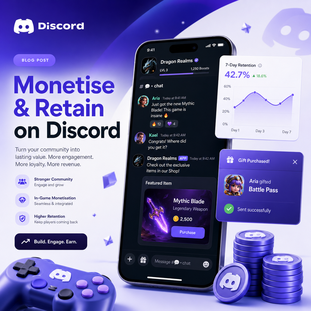 Monetisation, player retention and communities on Discord: Top tips incoming at PGC San Francisco