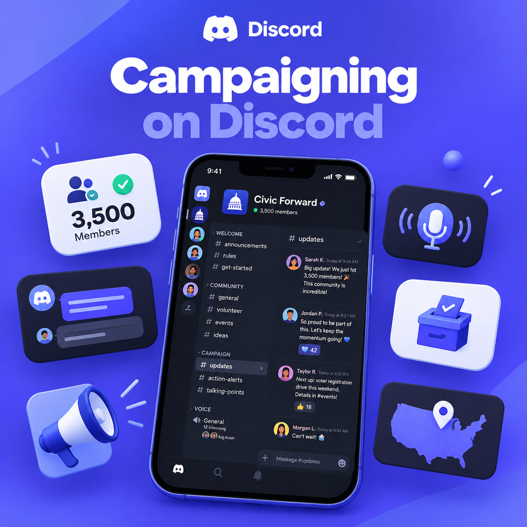 Кандидат в Конгресс от Иллинойса использует Discord для поддержки своей кампании