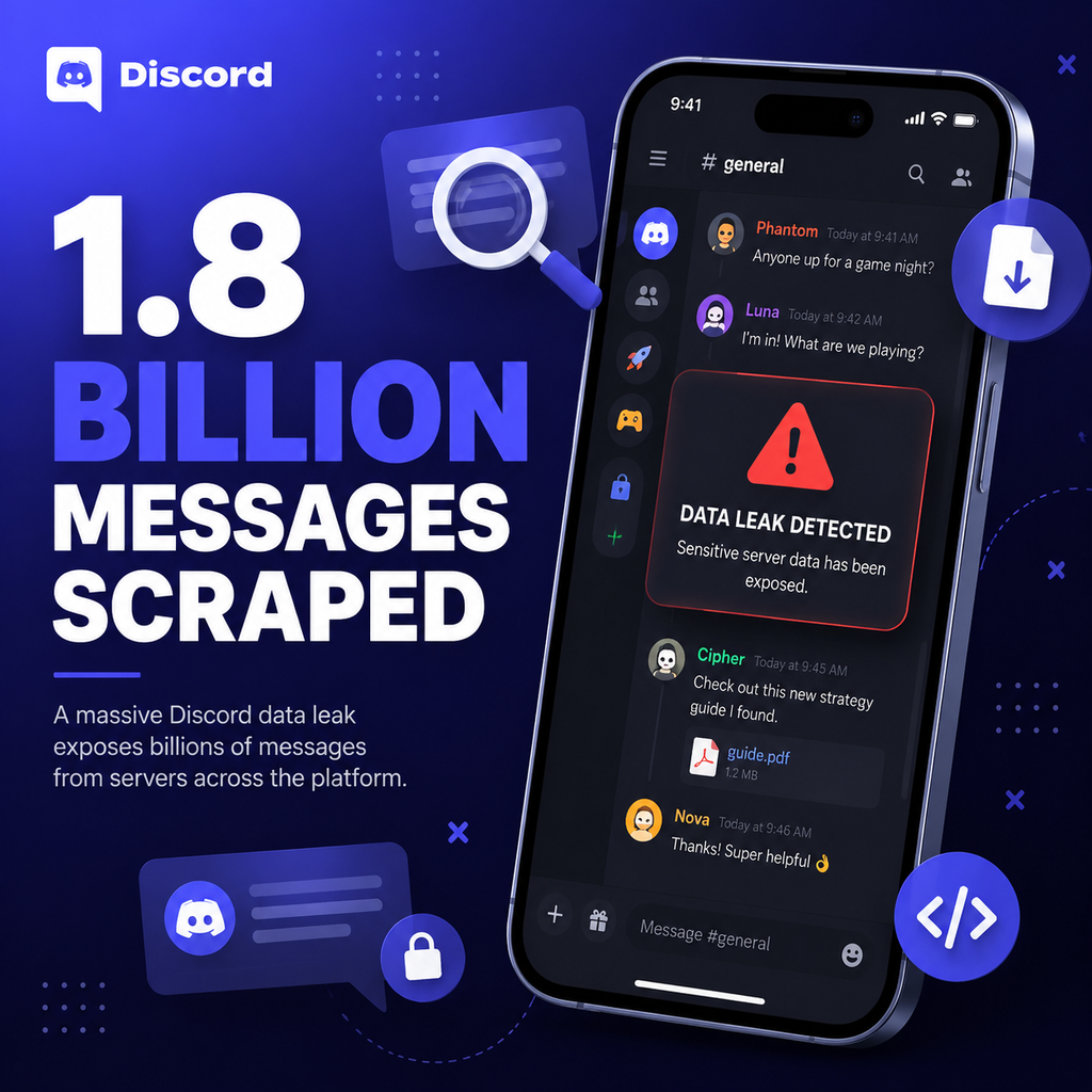 Discord message-scraping service claims access to 1.8 billion messages