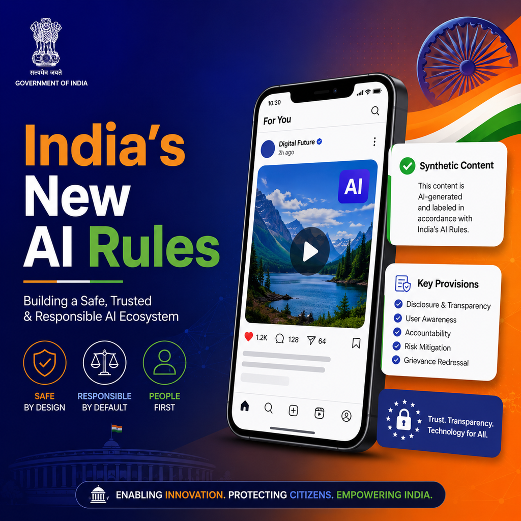 India ramps up AI rules for social media platforms