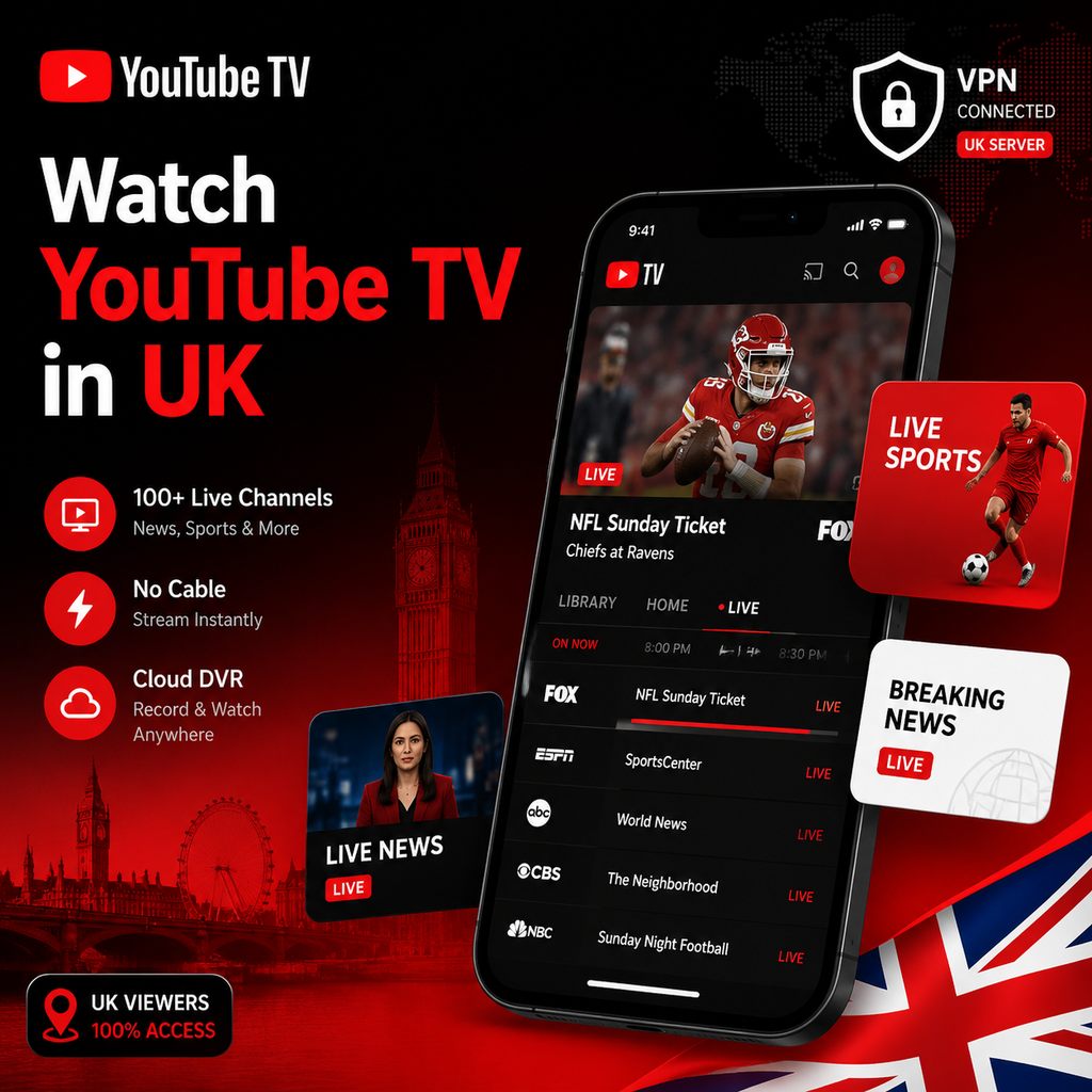 How Can I Watch YouTube TV in UK?