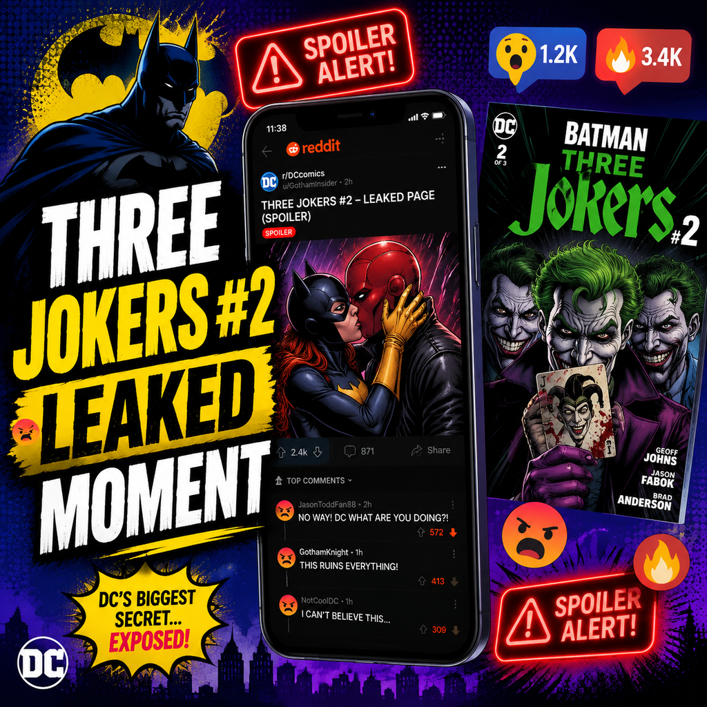 That Three Jokers Book 2 "Moment" Leaks on Reddit (Spoilers Update)
