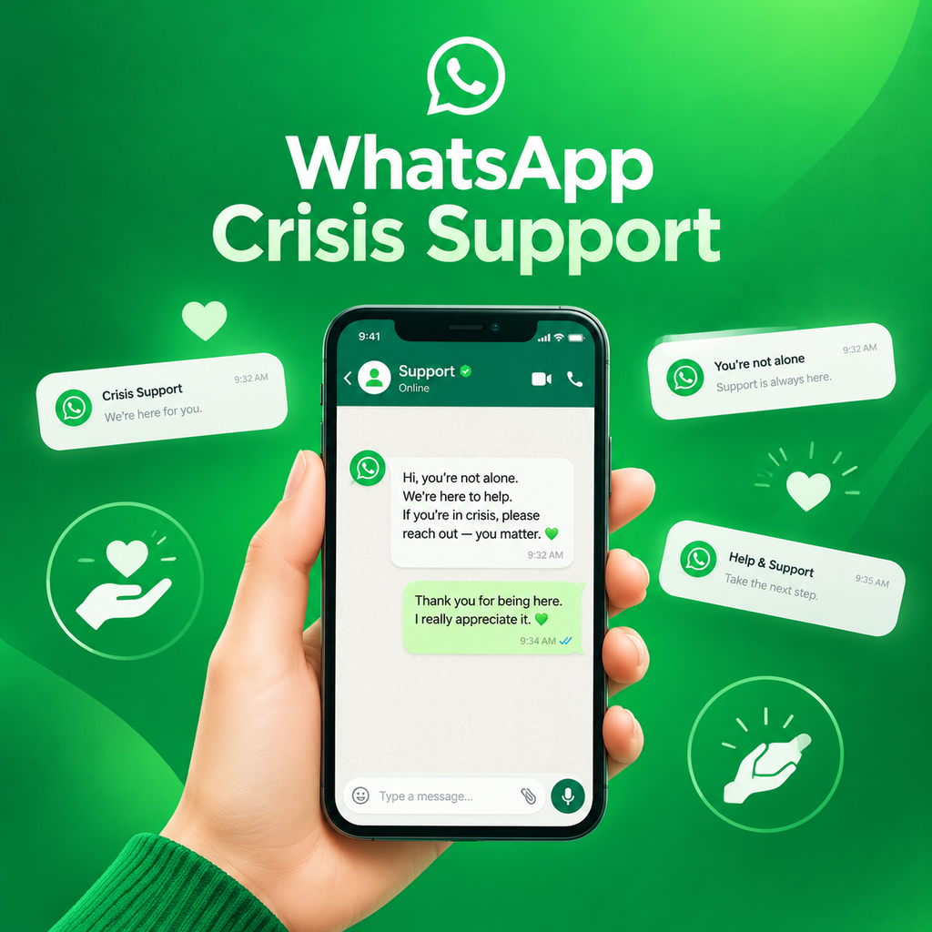 Missing People, WhatsApp kriz destek hattını başlattı