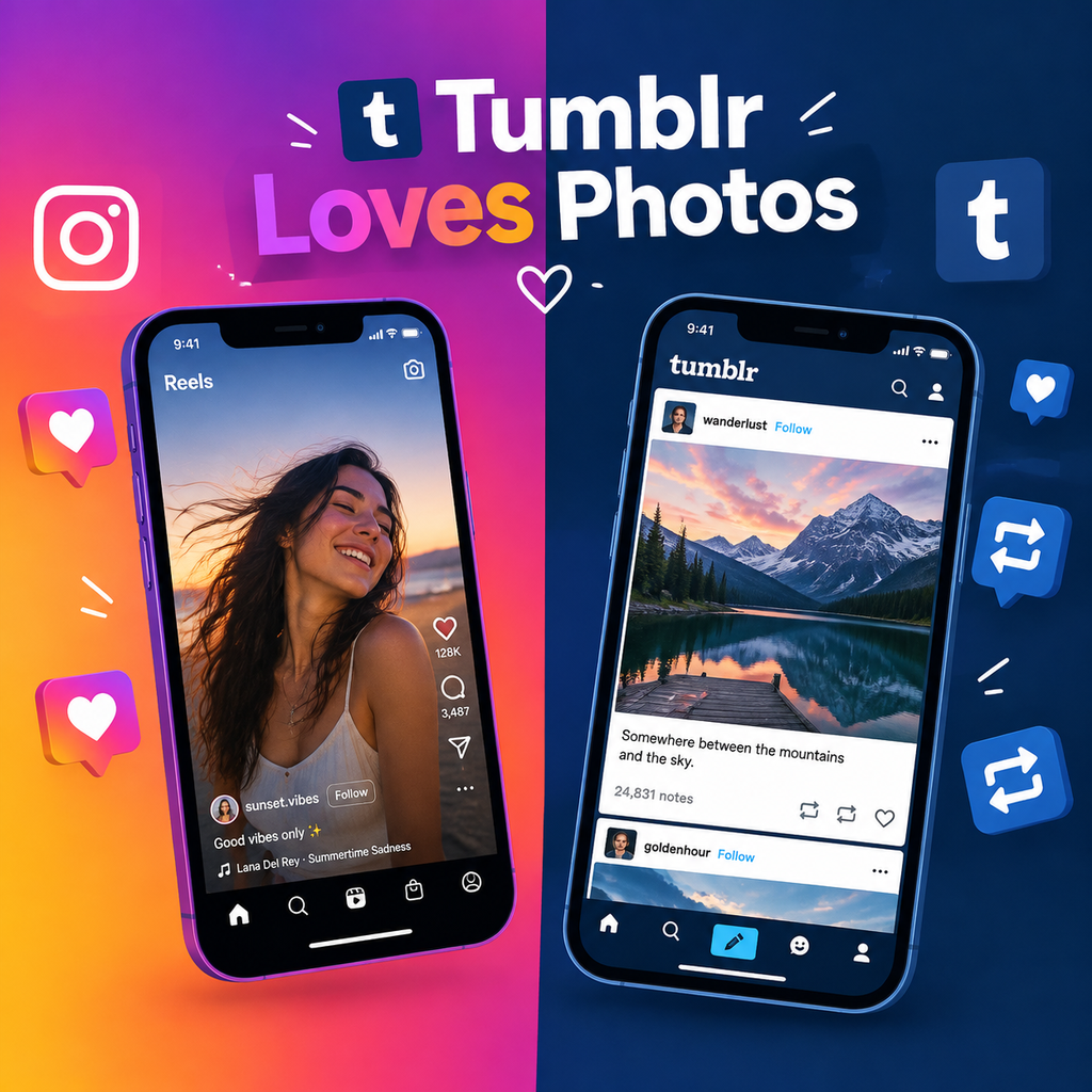 Instagram Hates Photos: Why Tumblr is a Great Place to Share Your Work
