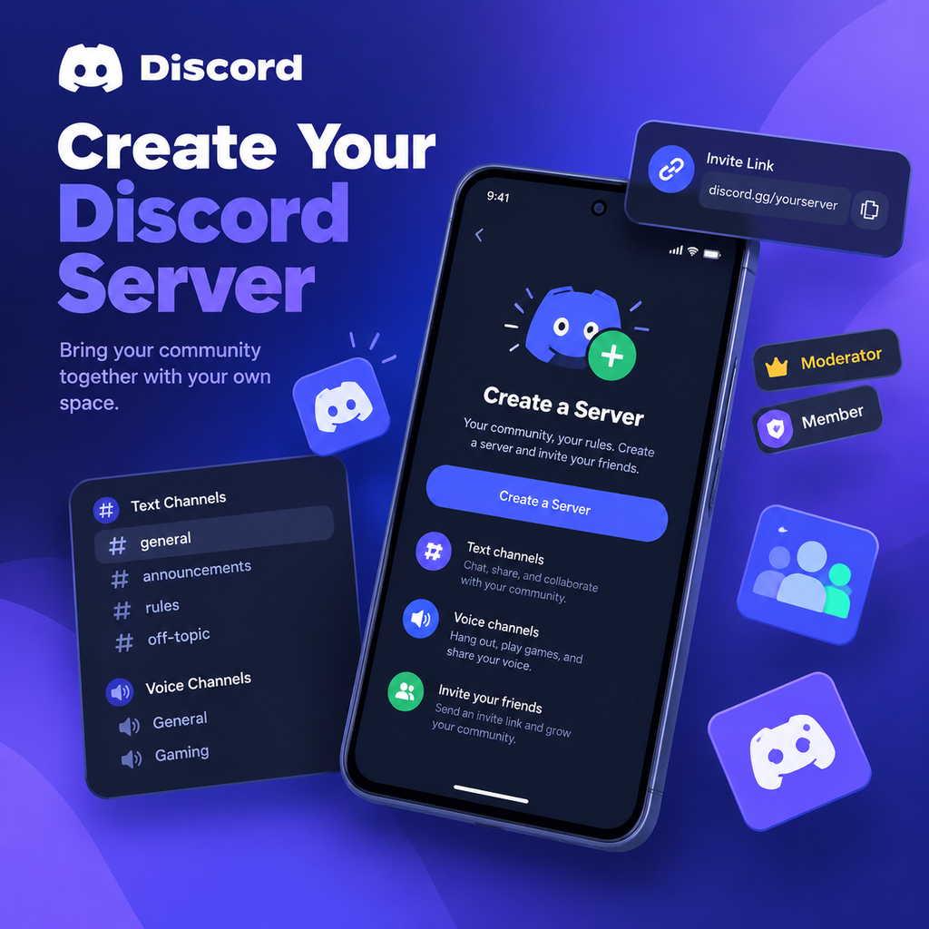 How To Make Your Own Discord Server On Android: 6 Easy Steps