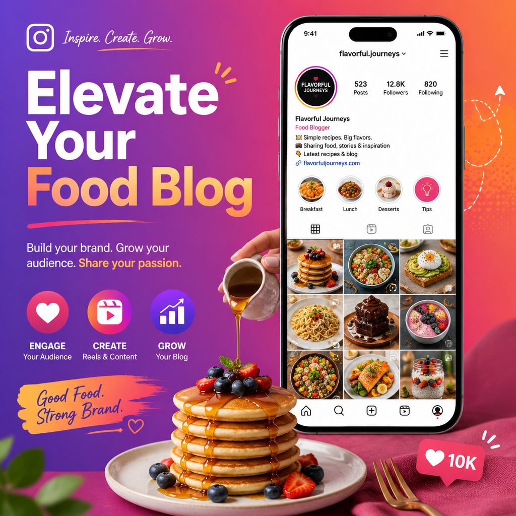 7 Ways Food Bloggers Can Elevate Their Instagram Account