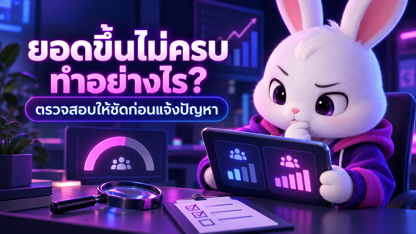 ยอดขึ้นไม่ครบทำอย่างไร? วิธีตรวจสอบก่อนแจ้งปัญหา