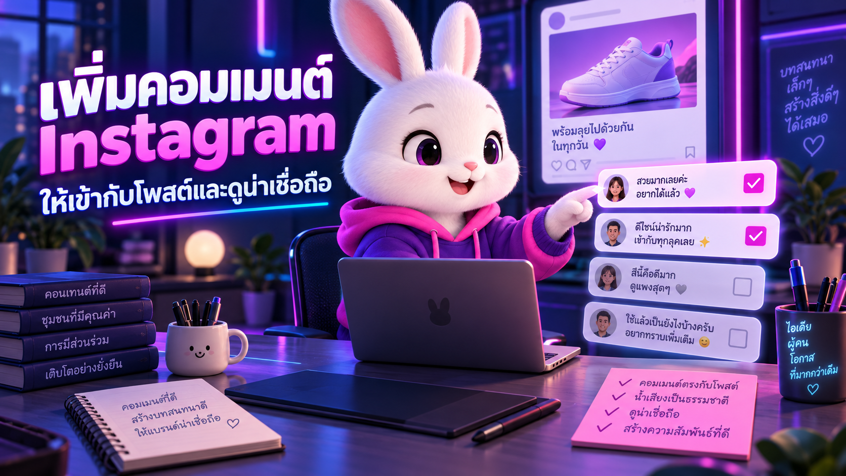 เพิ่มคอมเมนต์ Instagram อย่างไรให้เข้ากับโพสต์และดูน่าเชื่อถือ