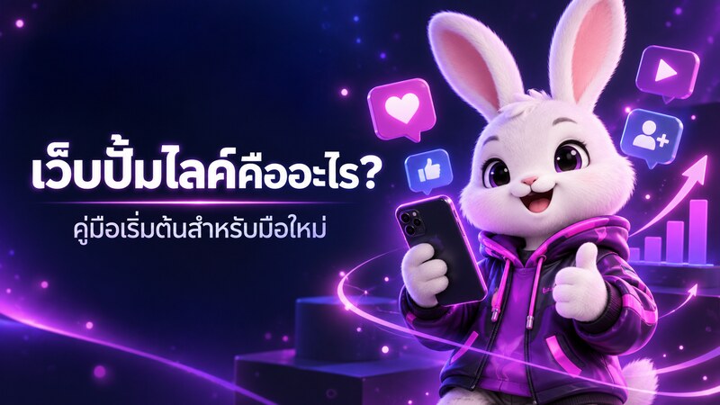 เว็บปั้มไลค์คืออะไร? คู่มือเริ่มต้นสำหรับมือใหม่