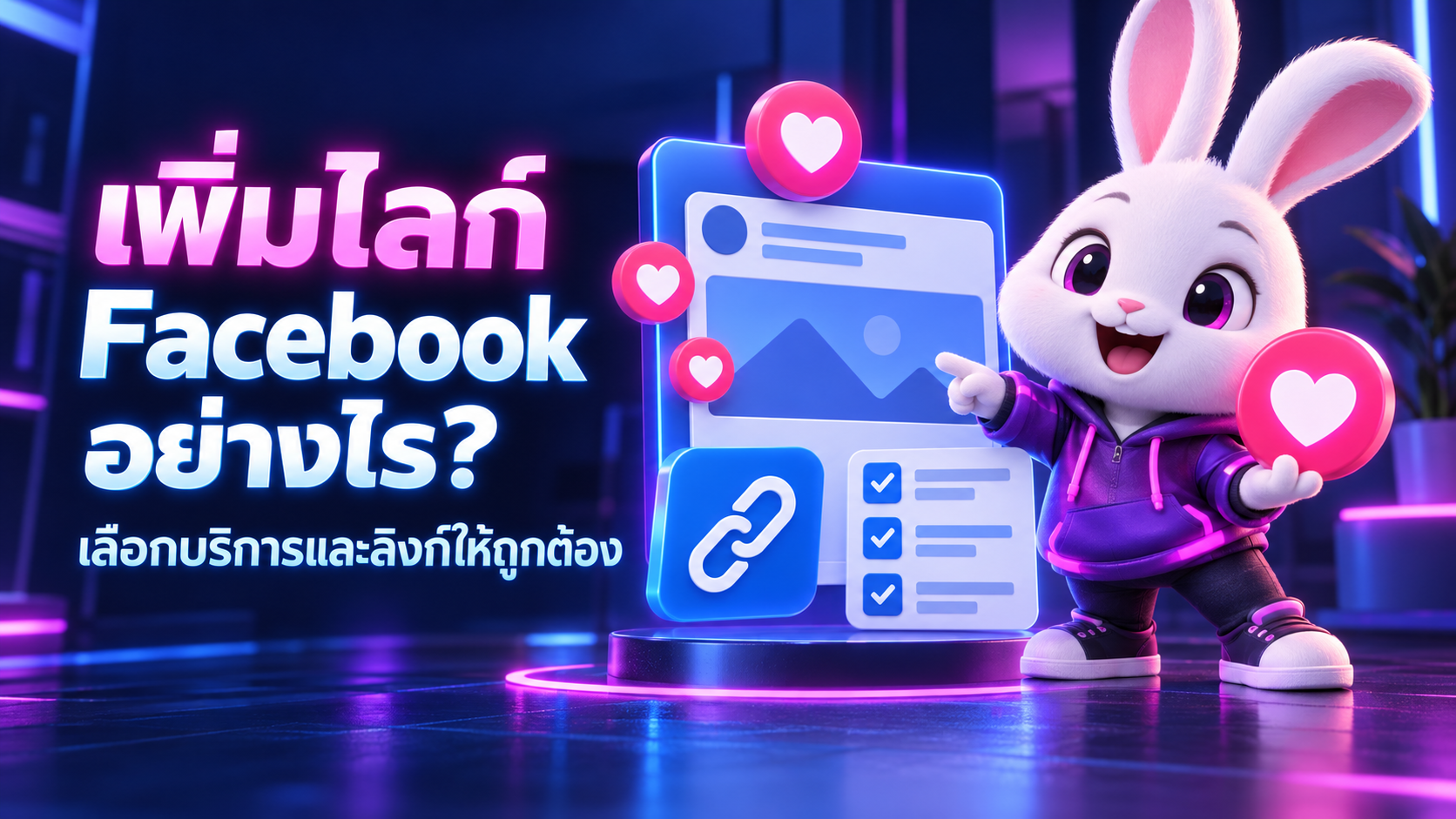 เพิ่มไลก์ Facebook อย่างไรให้เลือกบริการและลิงก์ถูกต้อง