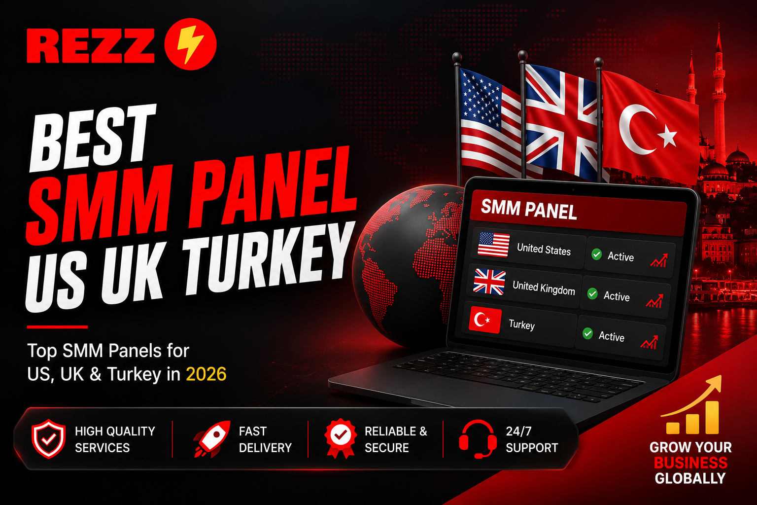 Best SMM Panel in US UK Turkey