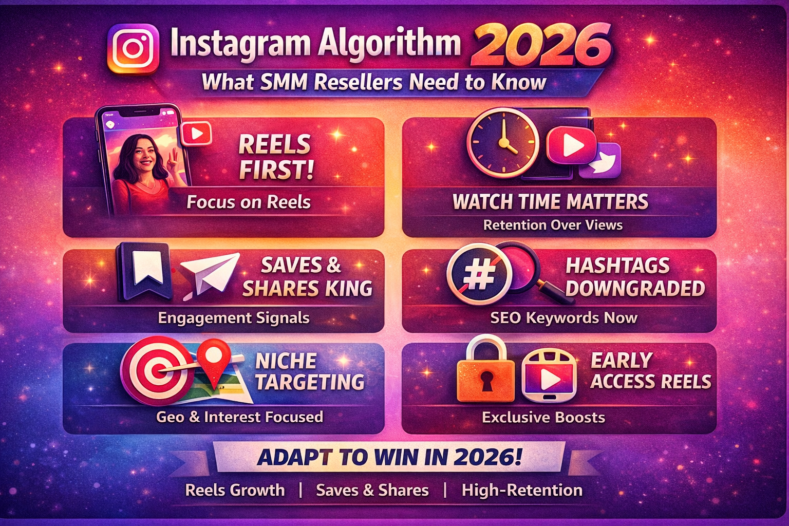 Instagram Algorithm Changes 2026: What SMM Resellers Need to Know