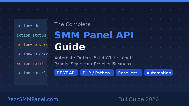The Complete Guide to SMM Panel APIs