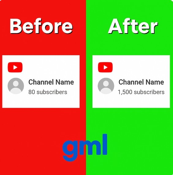 Subscribers Before After