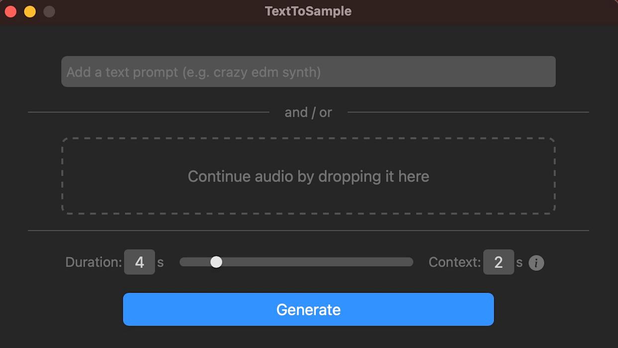 Plugin TextToSample