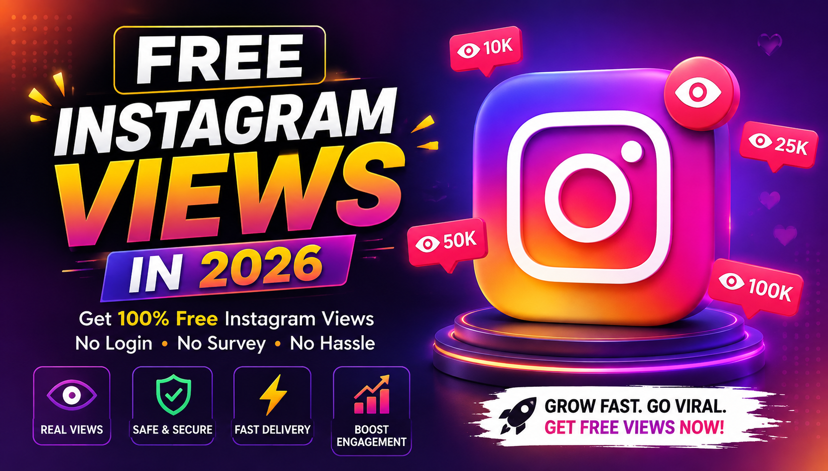 Free Instagram Views