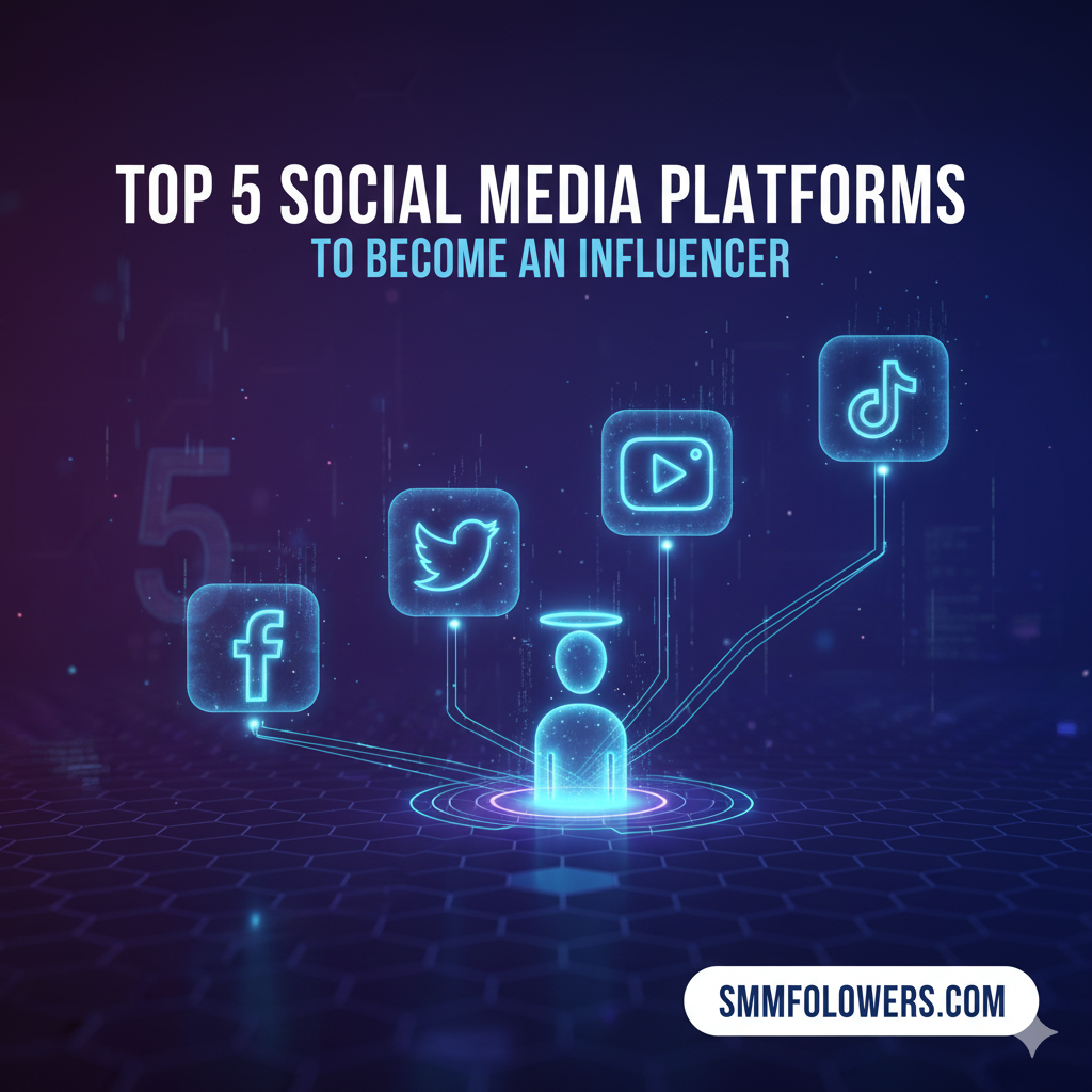 Top 5 Social Media Platforms to Become an Influencer
