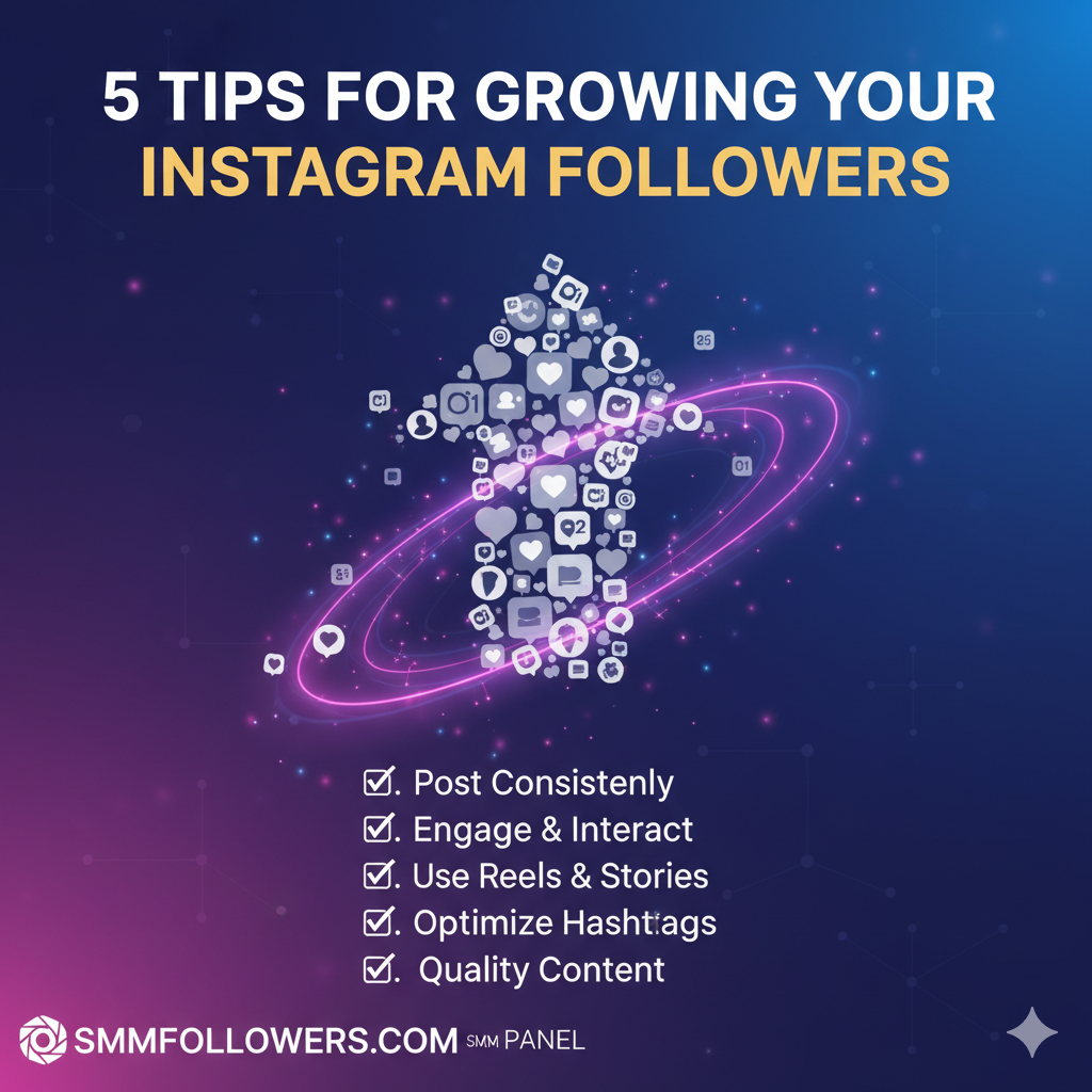 5 Tips for Growing Your Instagram Followers