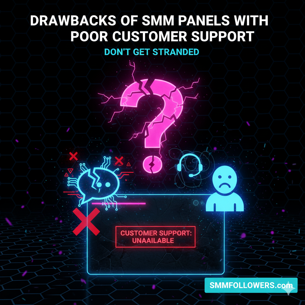 Drawbacks of SMM Panels with Poor Customer Support