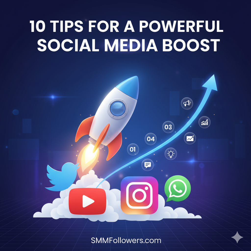 10 Tips for Social Media Boost
