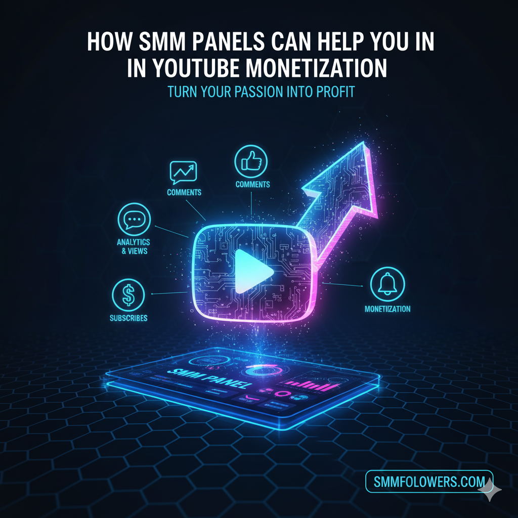 How SMM Panels Can Help You in YouTube Monetization
