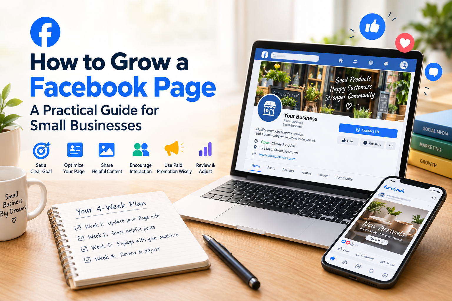 How to Grow a Facebook Page: A Practical Guide for Small Businesses