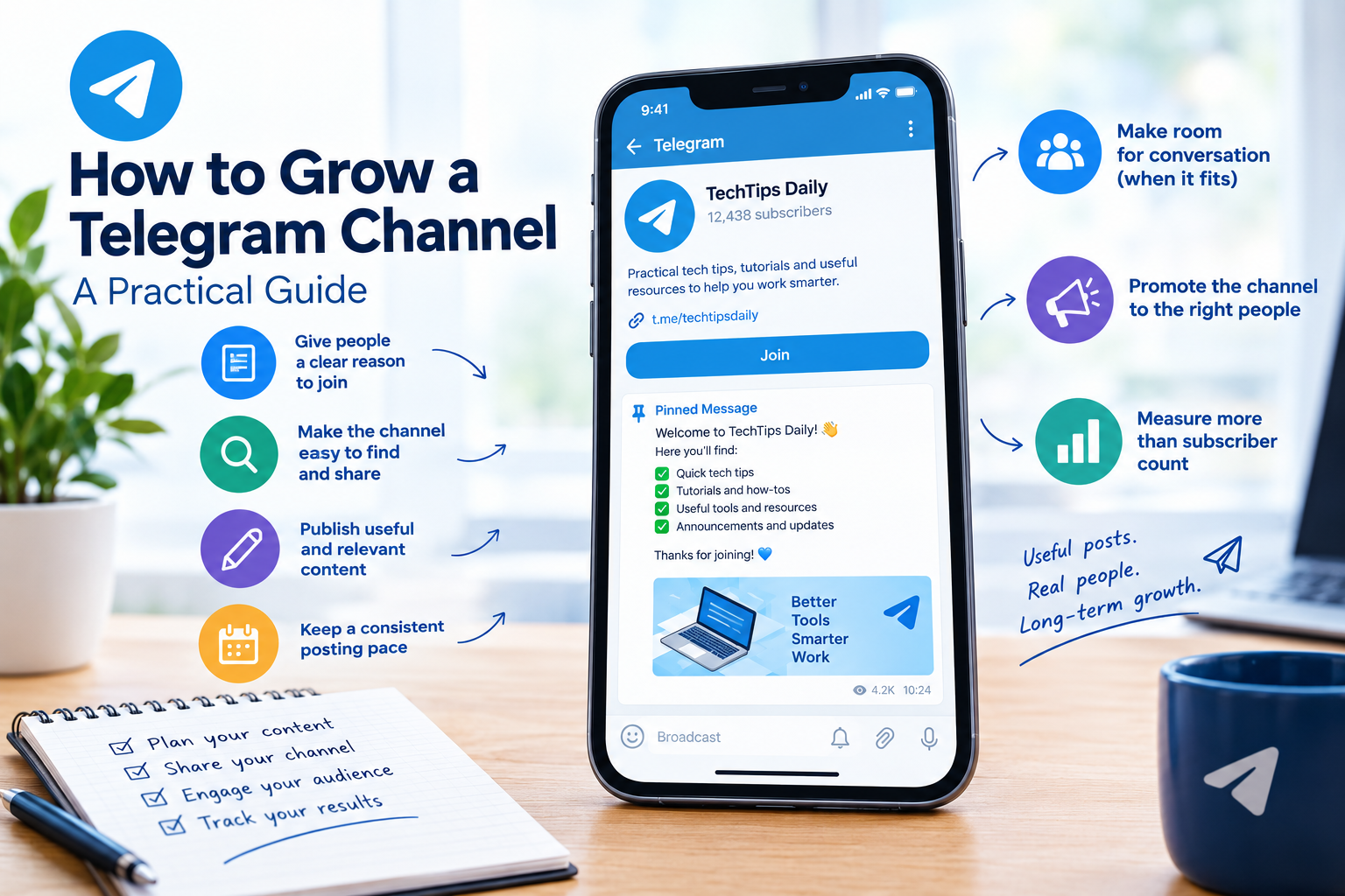 How to Grow a Telegram Channel: A Practical Guide