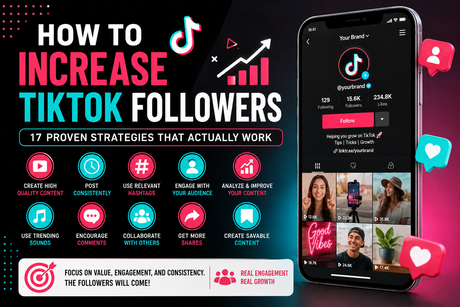 How to Increase TikTok Followers in 2026: 17 Proven Strategies That Actually Work