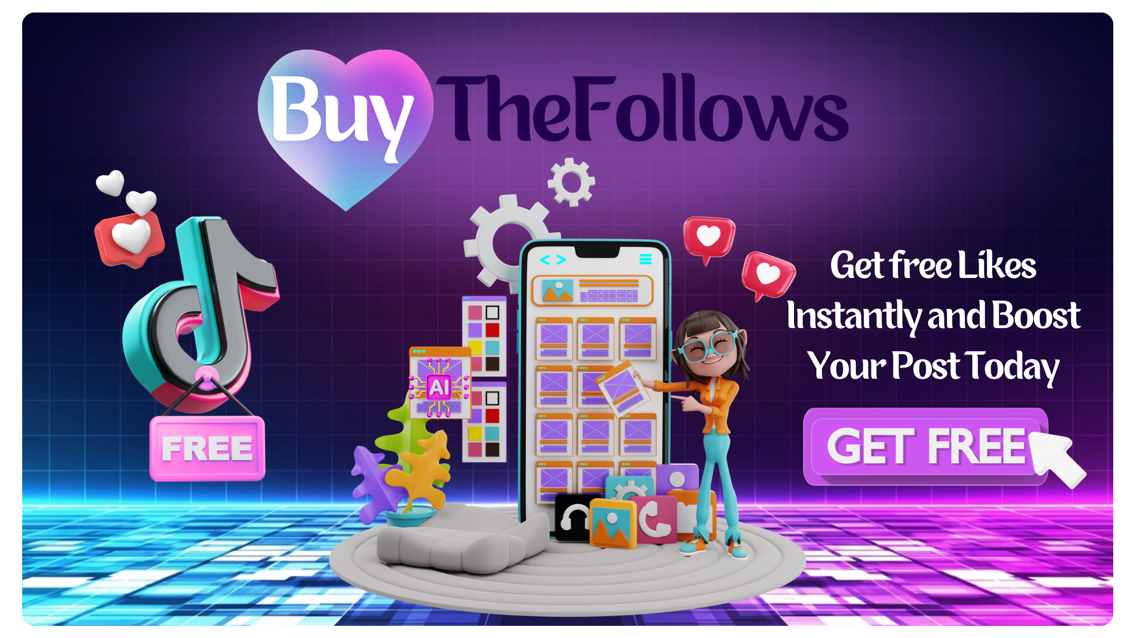Get free Tiktok likes