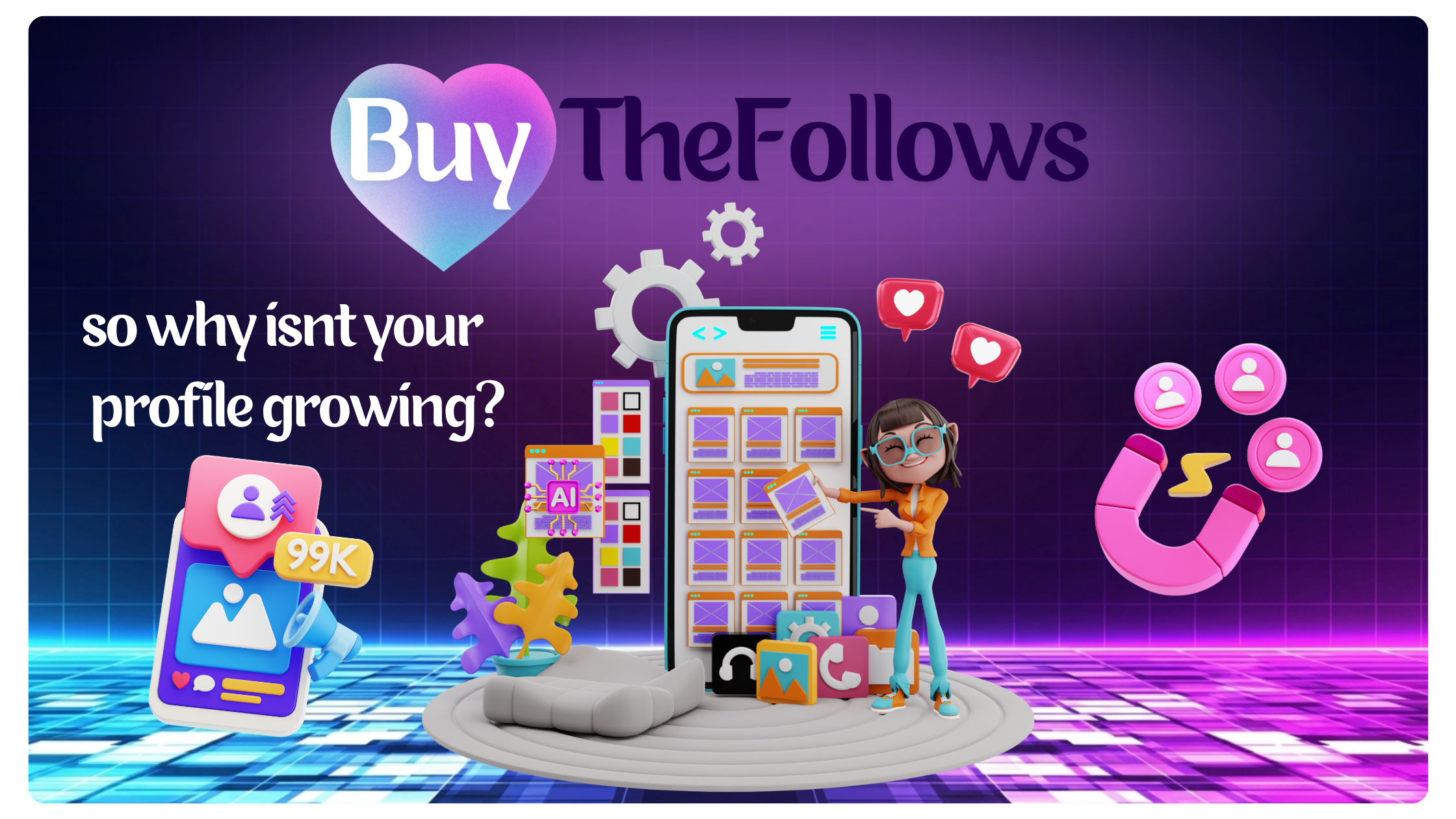 so why isnt your  profile growing?