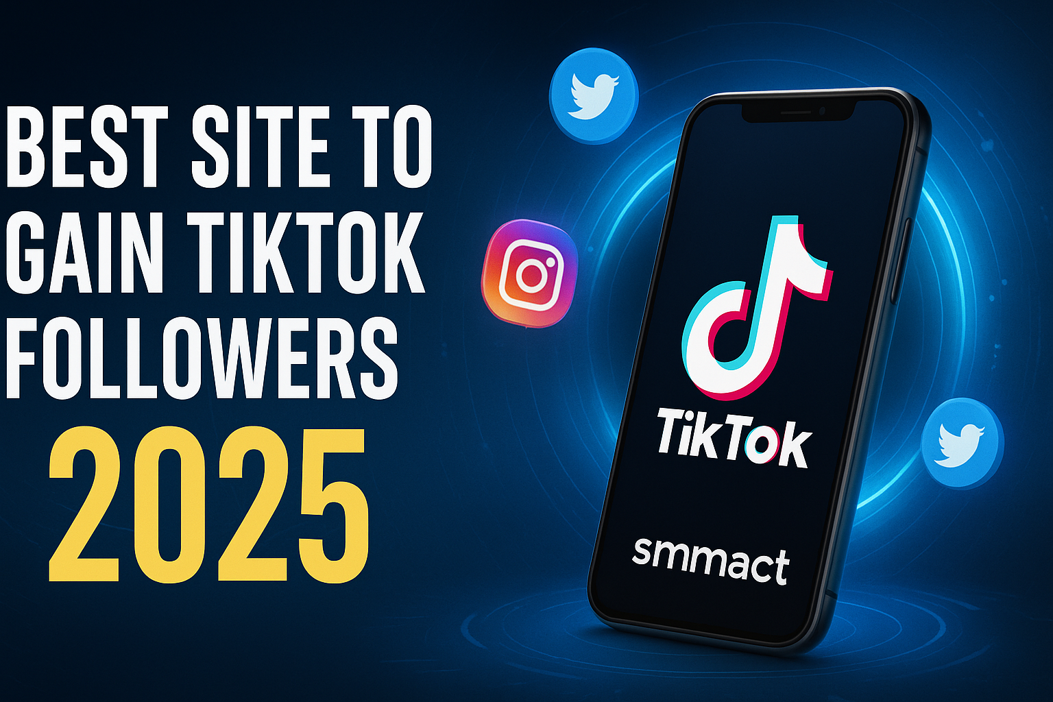 أفضل موقع زيادة متابعين تيك توك | smmact
