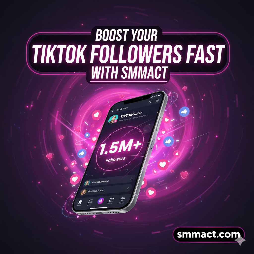 طريقة زيادة متابعين تيك توك | smmact