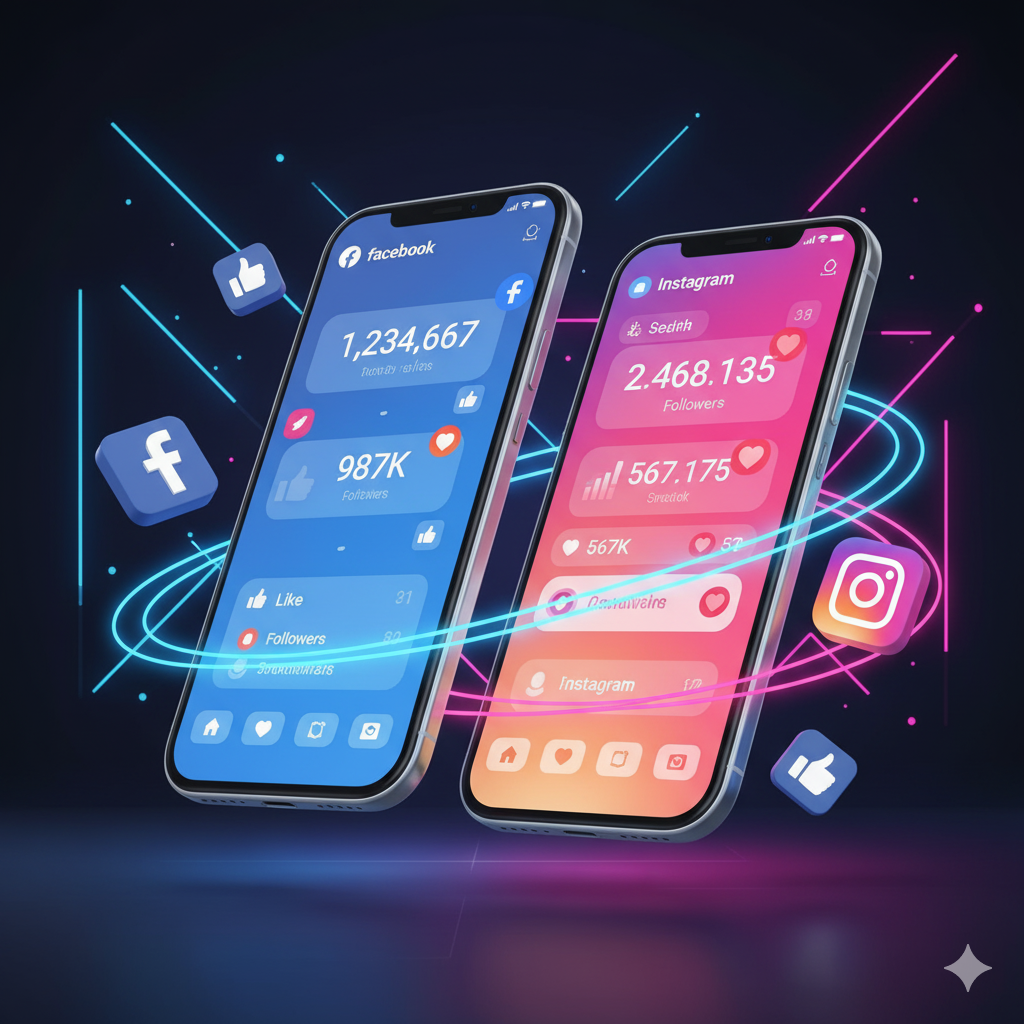 أفضل موقع زيادة متابعين فيسبوك وإنستقرام | SMMact