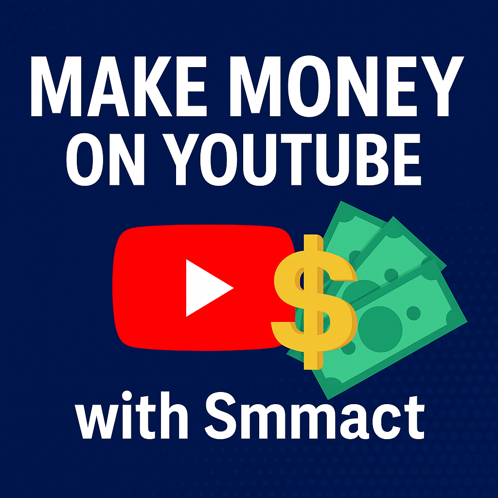 Make Money on YouTube – Smmact