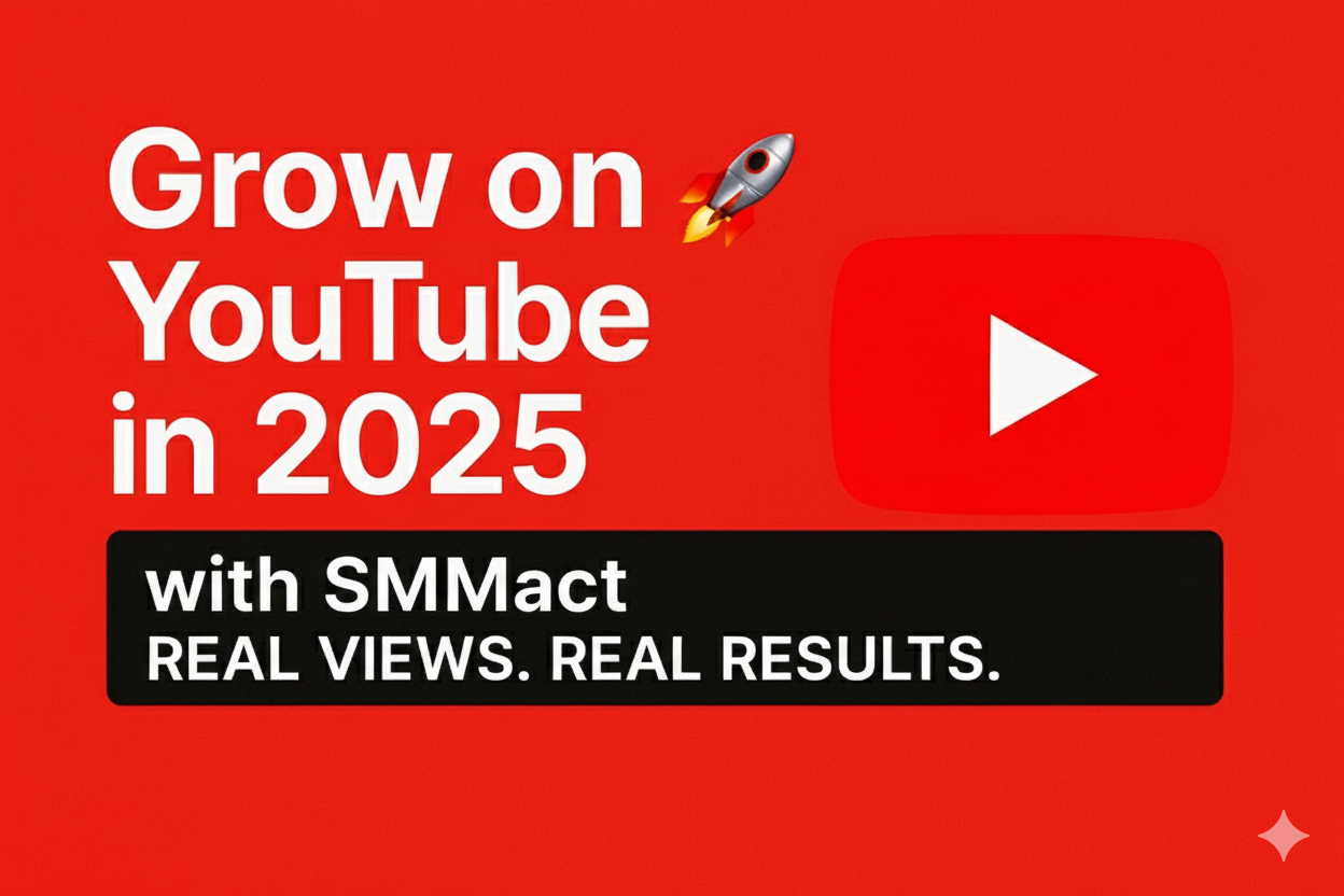 Buy YouTube Subscribers in 2025 | smmact – The Smart Way to Grow Your Channel