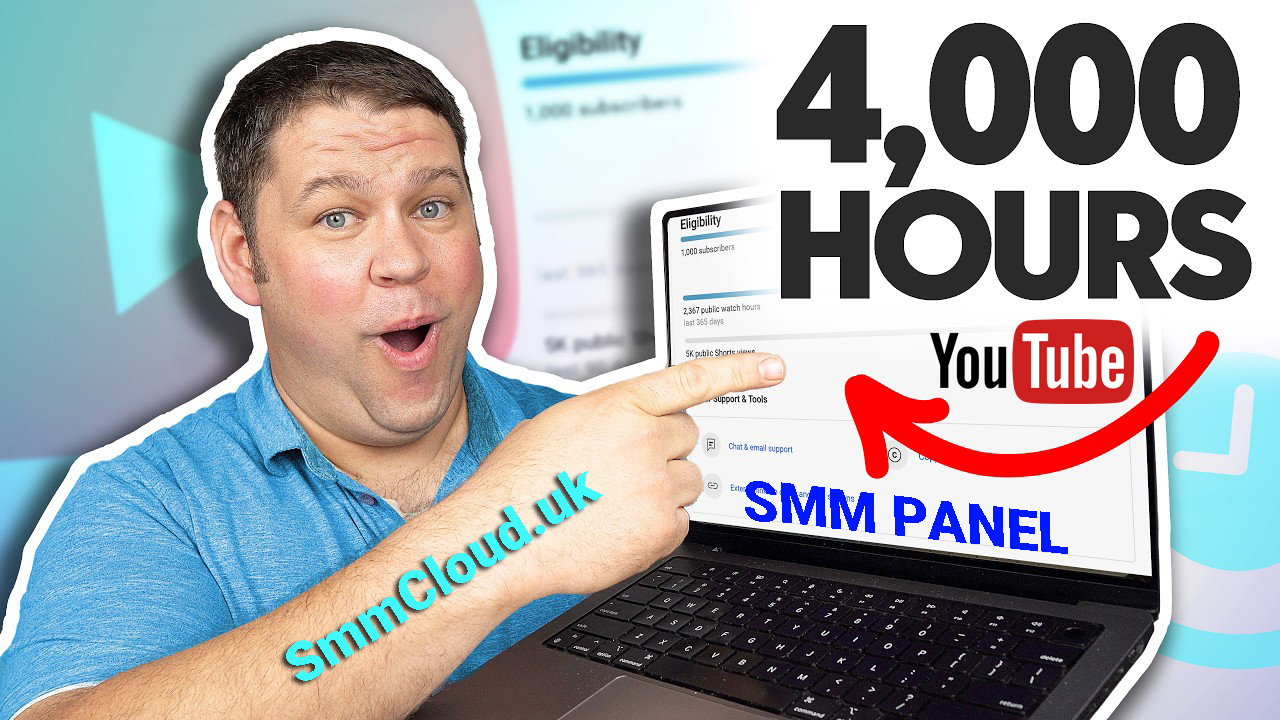 SMM Panel for YouTube Watch Time - Boost Your Watch Hours Effectively