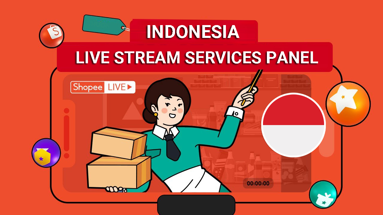 Shopee Live Stream Indonesia Services Provider - Elevate Your Sales and Engagement