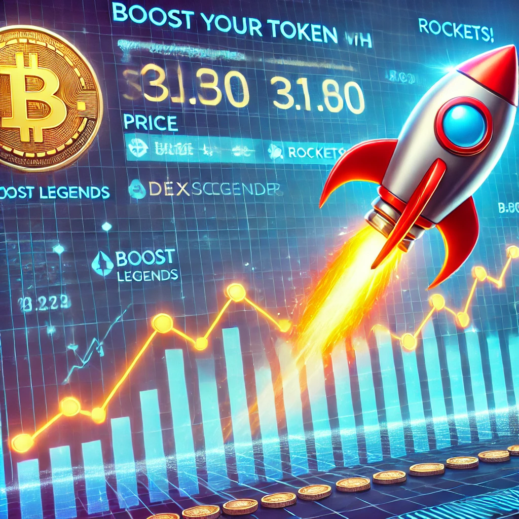 Buy Dexscreener Rockets | Boost Legends!