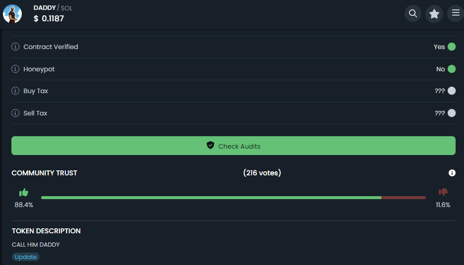 Purchase Dextools Votes!