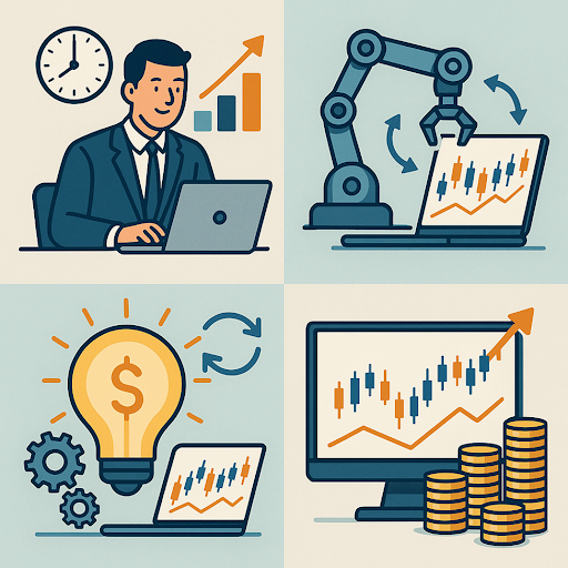 Latency arbitrage automation