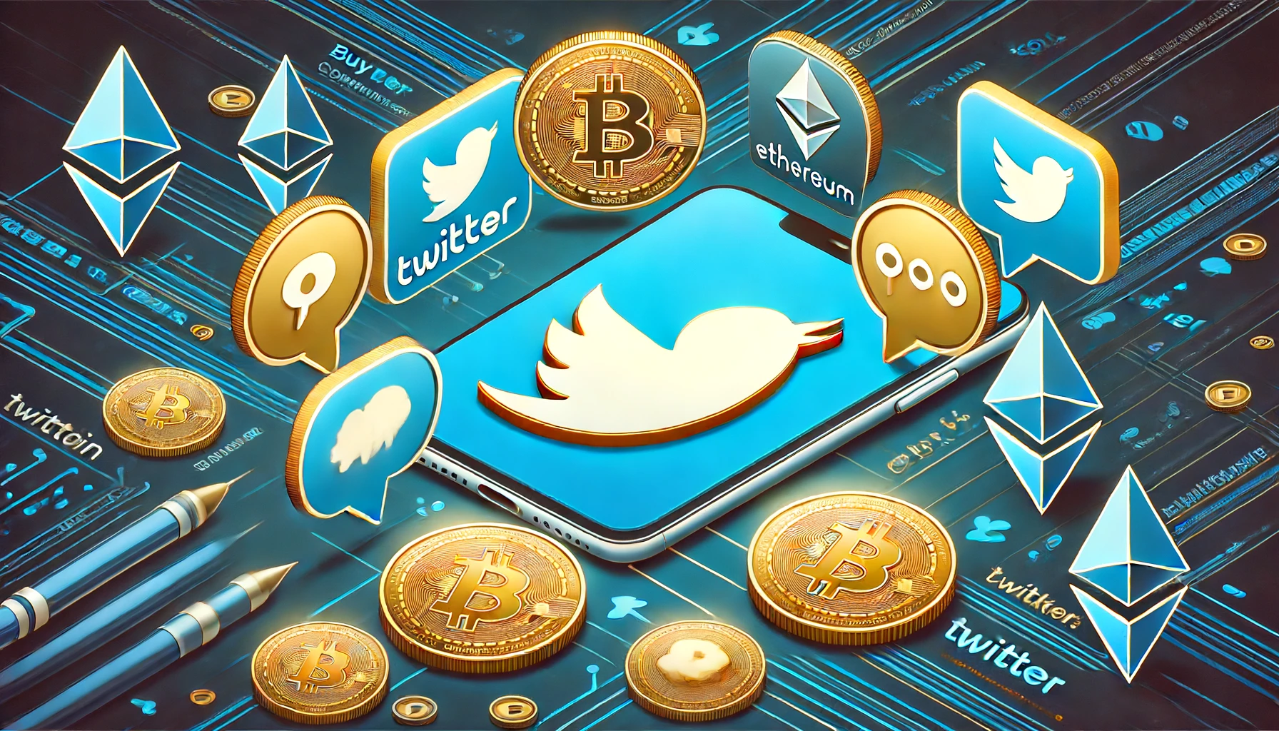 Buy Twitter Comments with Crypto