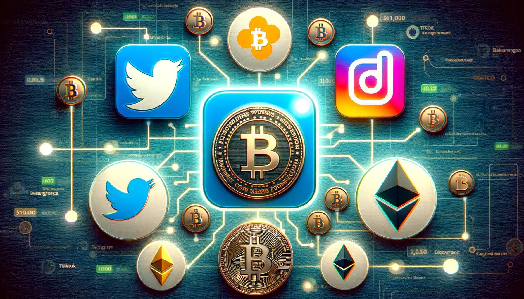 Buy Social Media Followers with Crypto!