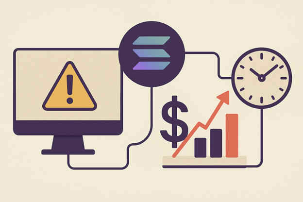Chain reaction slowdown