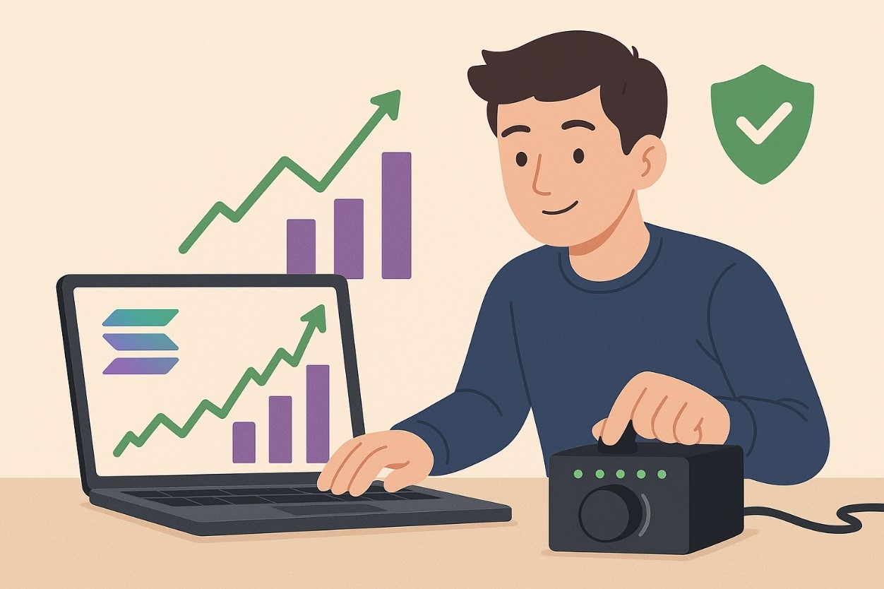 Beginner's Guide to Using a Solana Volume Booster Safely