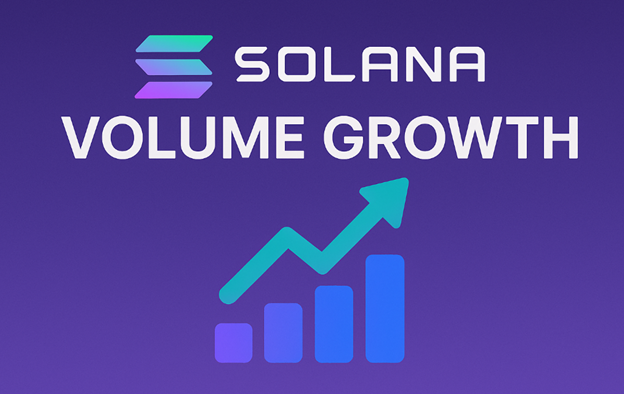 Solana volume growth