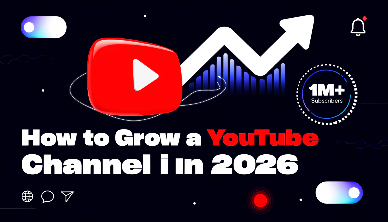 How to Grow a YouTube Channel in 2026 - Without Wasting Your First Year