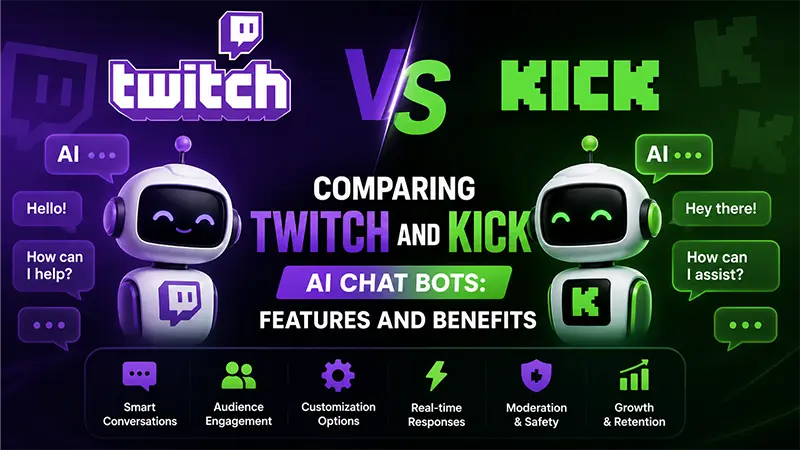 Comparing Twitch and Kick AI Chat Bots: Features and Benefits